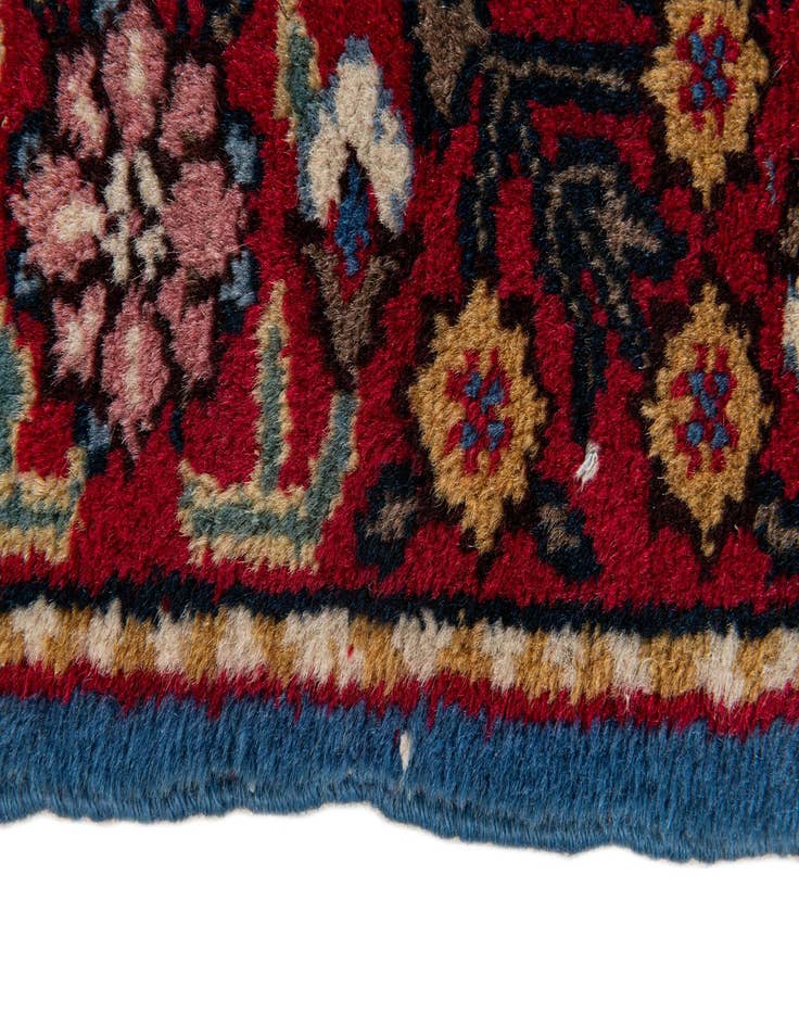 Detail image of  2' 6 x 4' 1  Hand Knotted Hamedan Persian Wool Rug