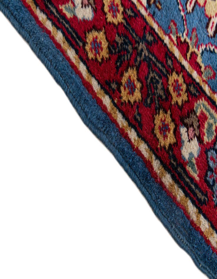 Detail image of  2' 6 x 4' 1  Hand Knotted Hamedan Persian Wool Rug