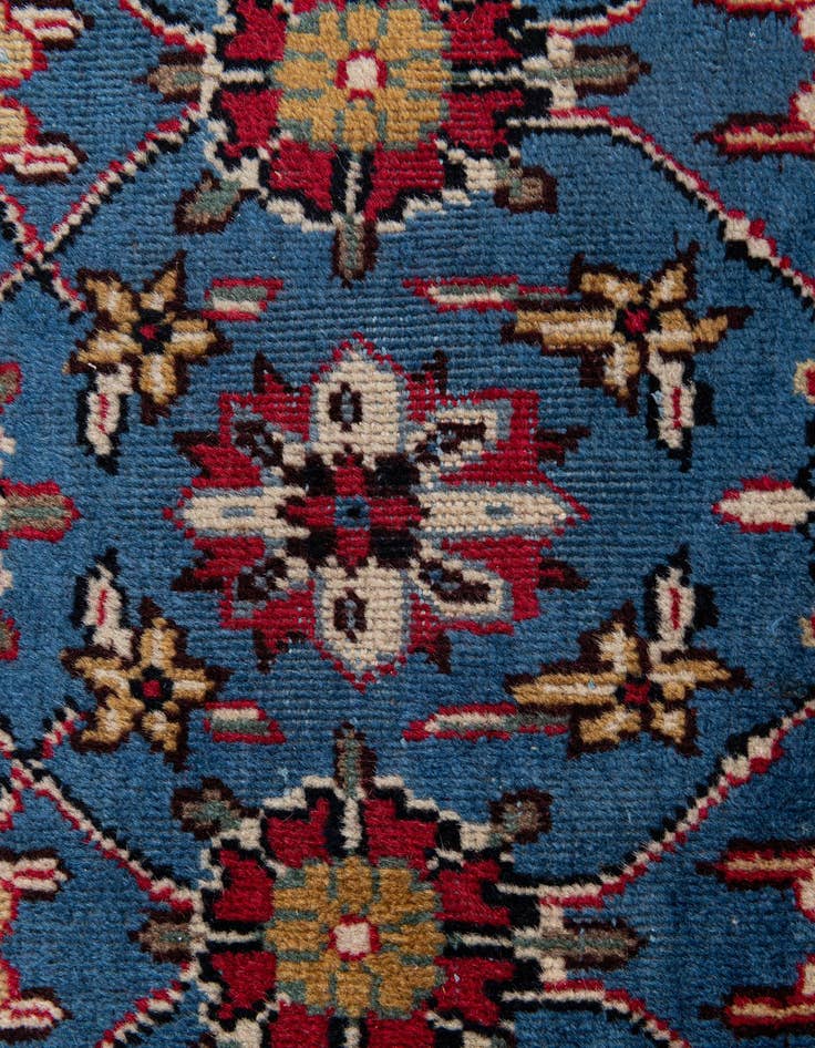 Detail image of  2' 6 x 4' 1  Hand Knotted Hamedan Persian Wool Rug