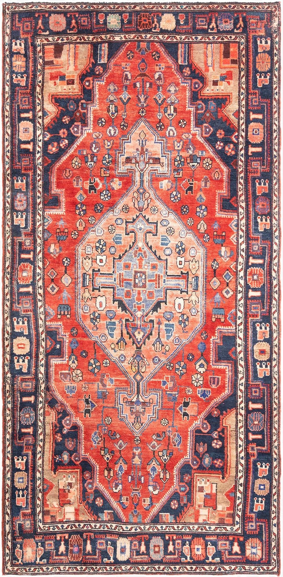  4' 6 x 9' 5 Hamedan Rug