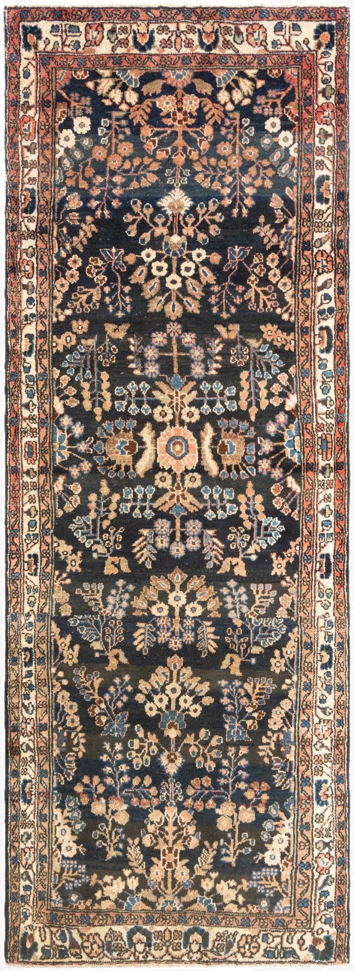  3' 7 x 9' 9 Hamedan Rug