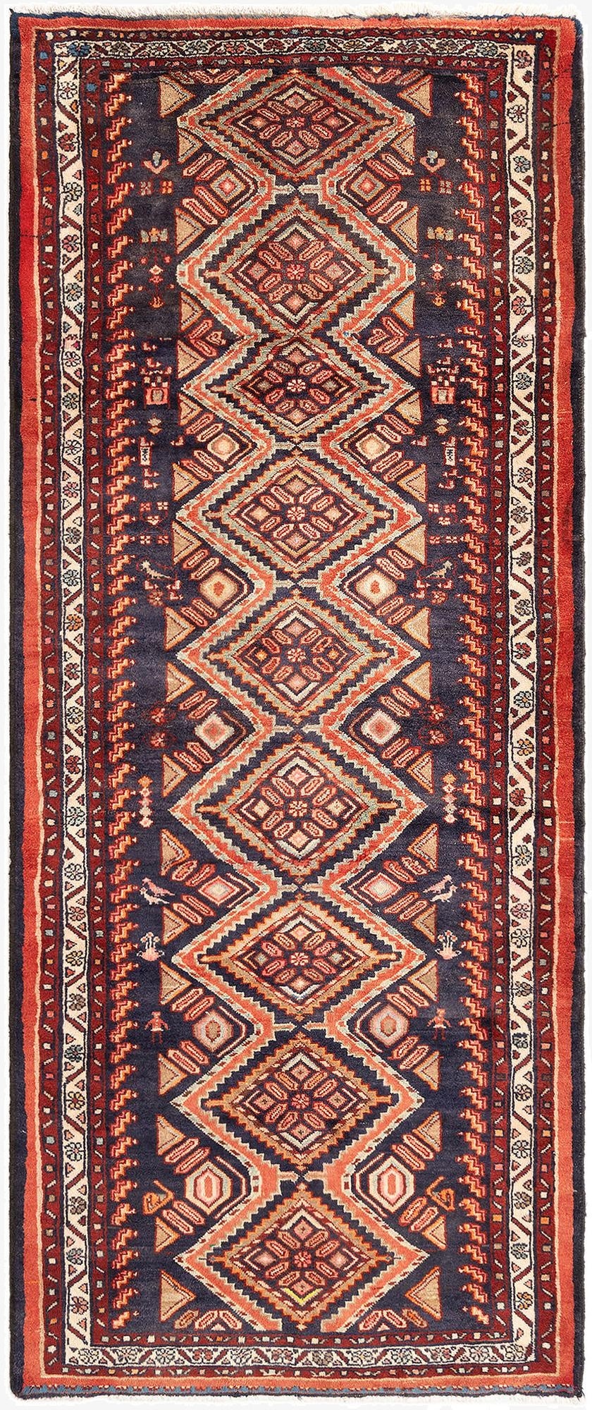  3' 10 x 9' 5 Hamedan Rug