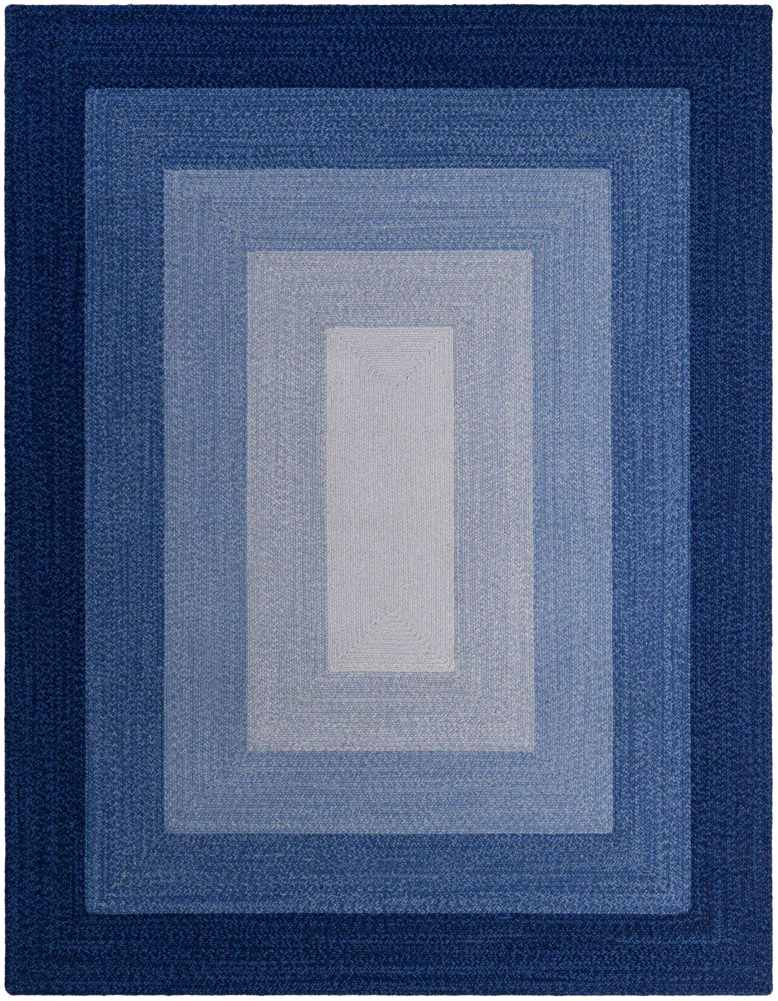 Primary image  7' 10 x 10'  Hand Hand Braided Wool Rug