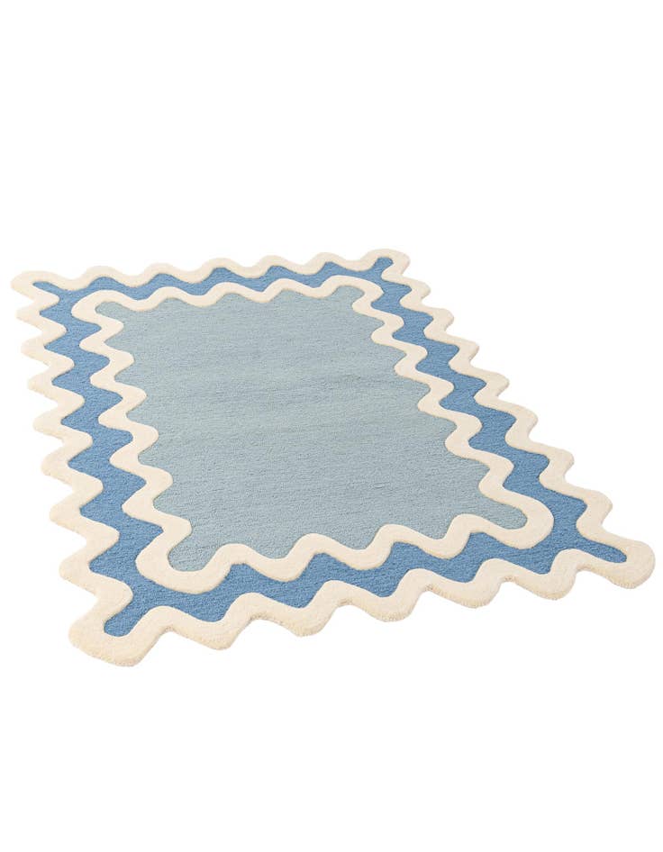4' 1 x 6' 1 Happy Rugs Wiggles Wool