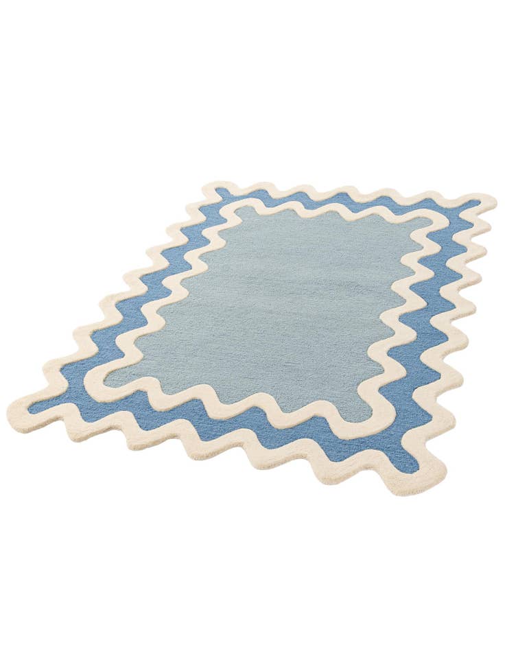 4' 1 x 6' 1 Happy Rugs Wiggles Wool