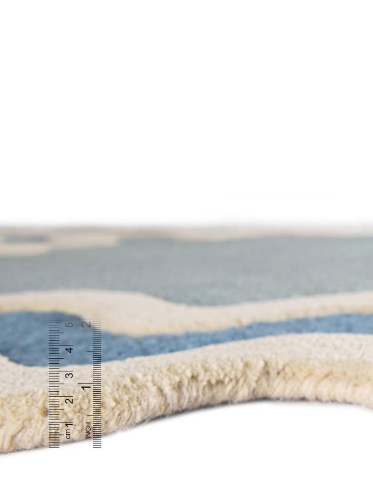 Detail image of  7' 10 x 10' Happy Rugs Wiggles Wool