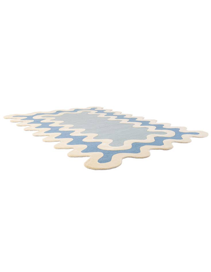 Detail image of  7' 10 x 10' Happy Rugs Wiggles Wool