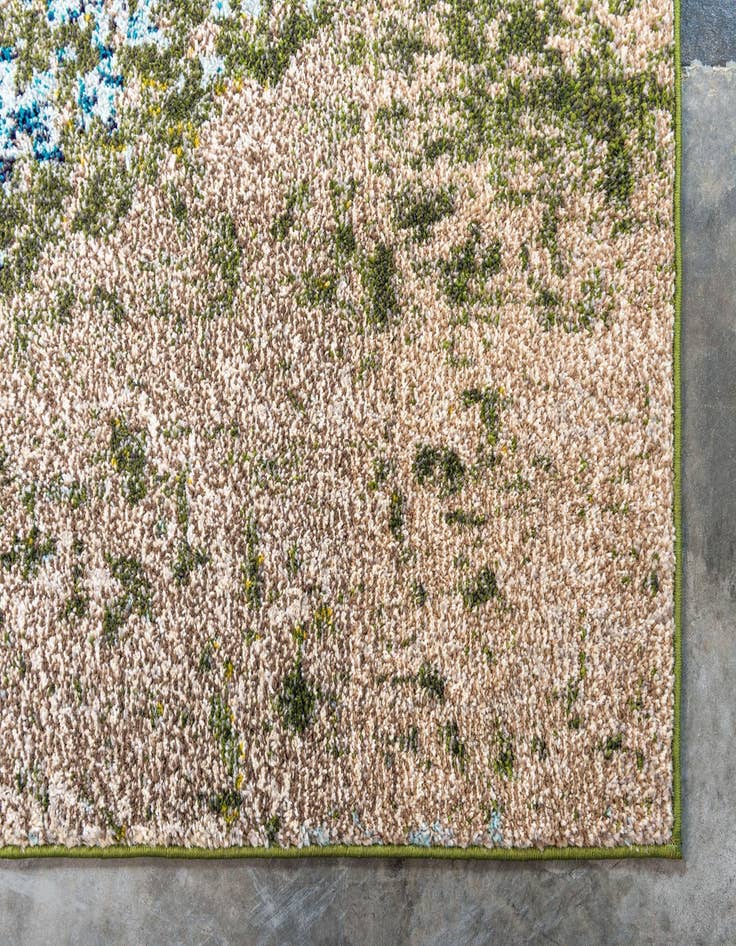 Detail image of  7' x 10'  Washable Hyacinth Rug