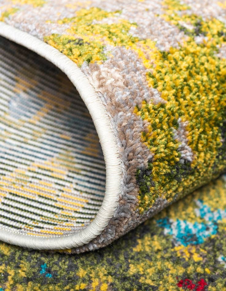 Detail image of  7' x 10'  Washable Hyacinth Rug