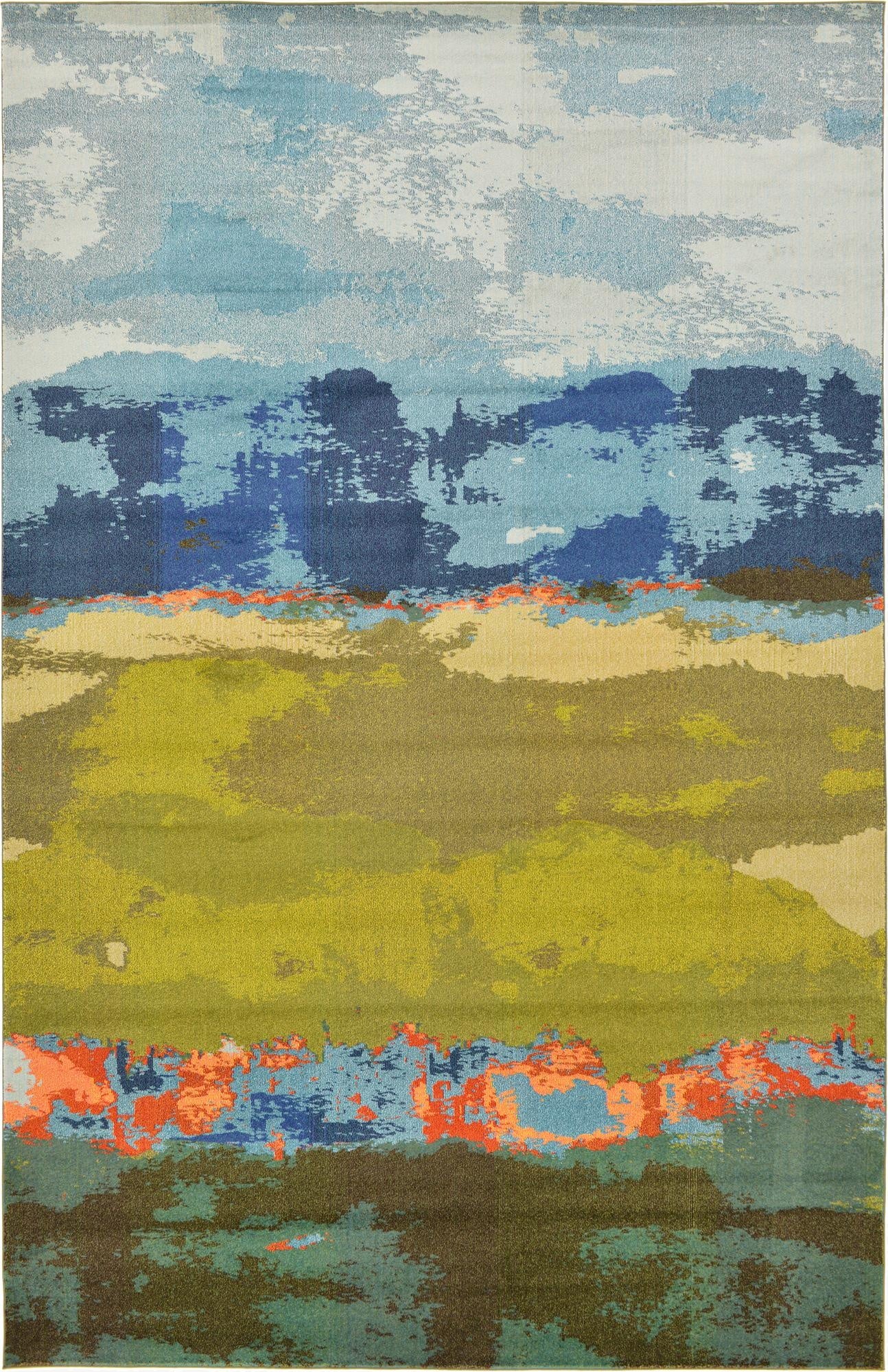  10' 6 x 16' 5  Washable Hyacinth Rug