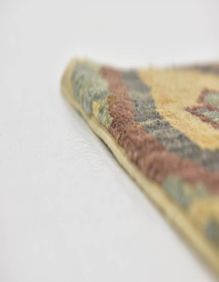 Detail image of  5' 7 x 10' 8  Hand Knotted Ikat Rug