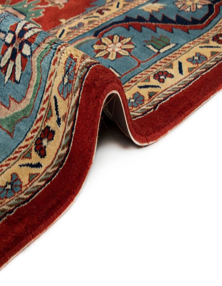 Detail image of  8' 4 x 11' 7  Hand Knotted Indo Tabriz Wool Rug