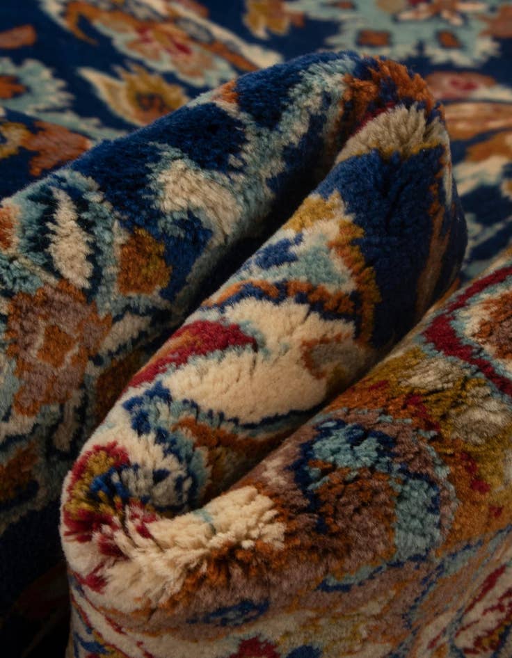 Detail image of  3' 4 x 5' 1  Hand Knotted Isfahan Persian Rug