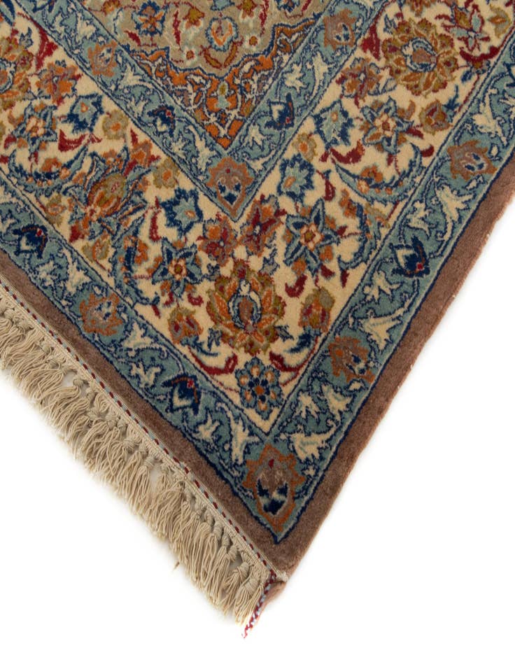 Detail image of  3' 4 x 5' 1  Hand Knotted Isfahan Persian Rug