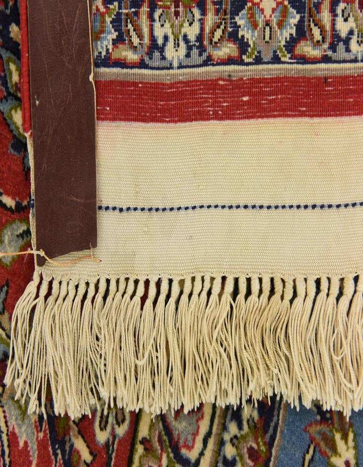 Detail image of  6' 7 x 10'  Hand Knotted Isfahan Persian Rug