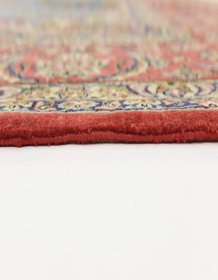 Detail image of  6' 7 x 10'  Hand Knotted Isfahan Persian Rug