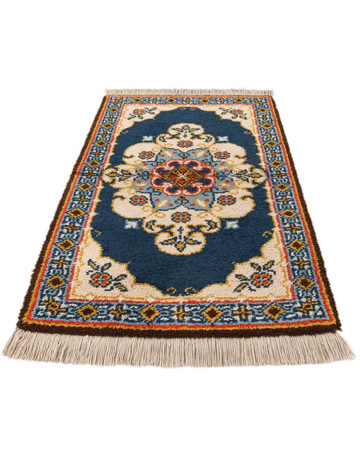 Detail image of  3' x 5' 5  Hand Knotted Jaipur Agra Wool Rug