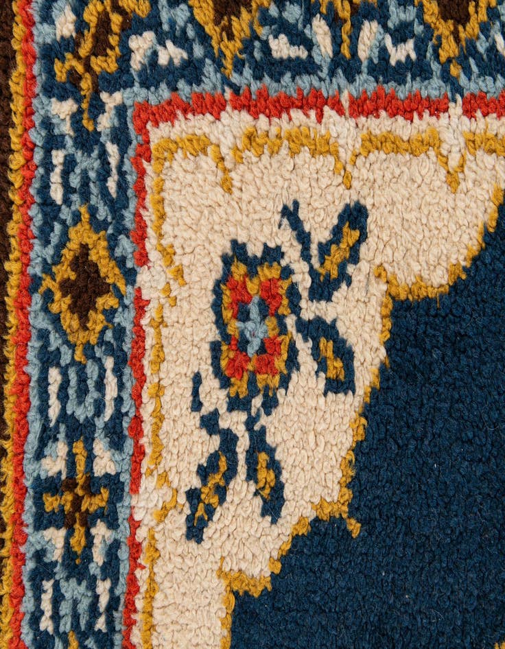 Detail image of  3' x 5' 5  Hand Knotted Jaipur Agra Wool Rug
