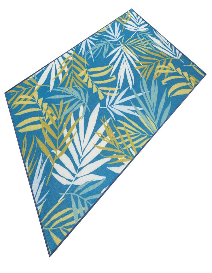 Detail image of  5' 3 x 8'  Washable Jill Zarin Caribbean Indoor / Outdoor Rug