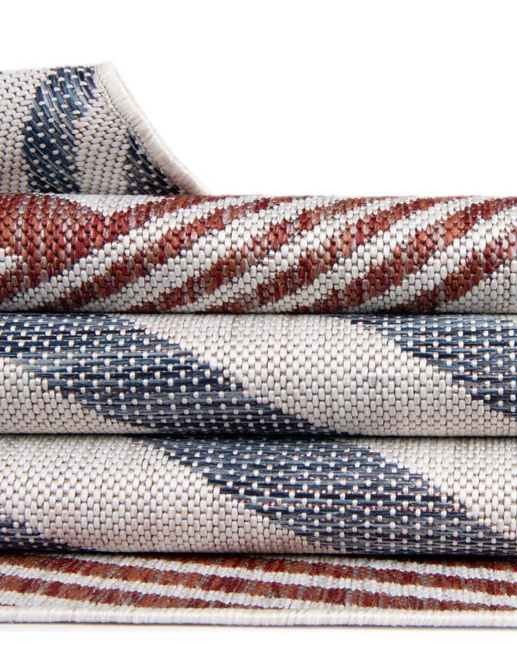 Detail image of  6' x 9'  Washable Jill Zarin Indoor / Outdoor Rug