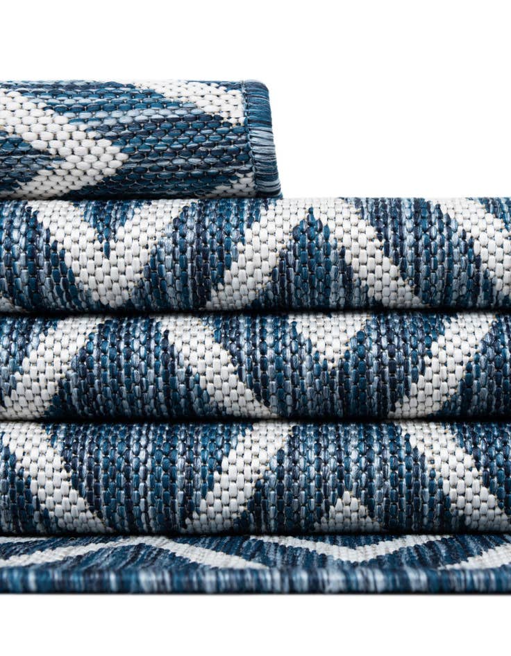 Detail image of  7' x 10'  Washable Jill Zarin Turks and Caicos Indoor / Outdoor Rug