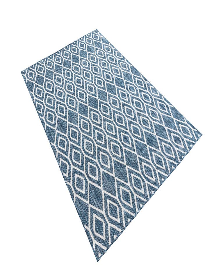 Detail image of  5' 3 x 8'  Washable Jill Zarin Turks and Caicos Indoor / Outdoor Rug