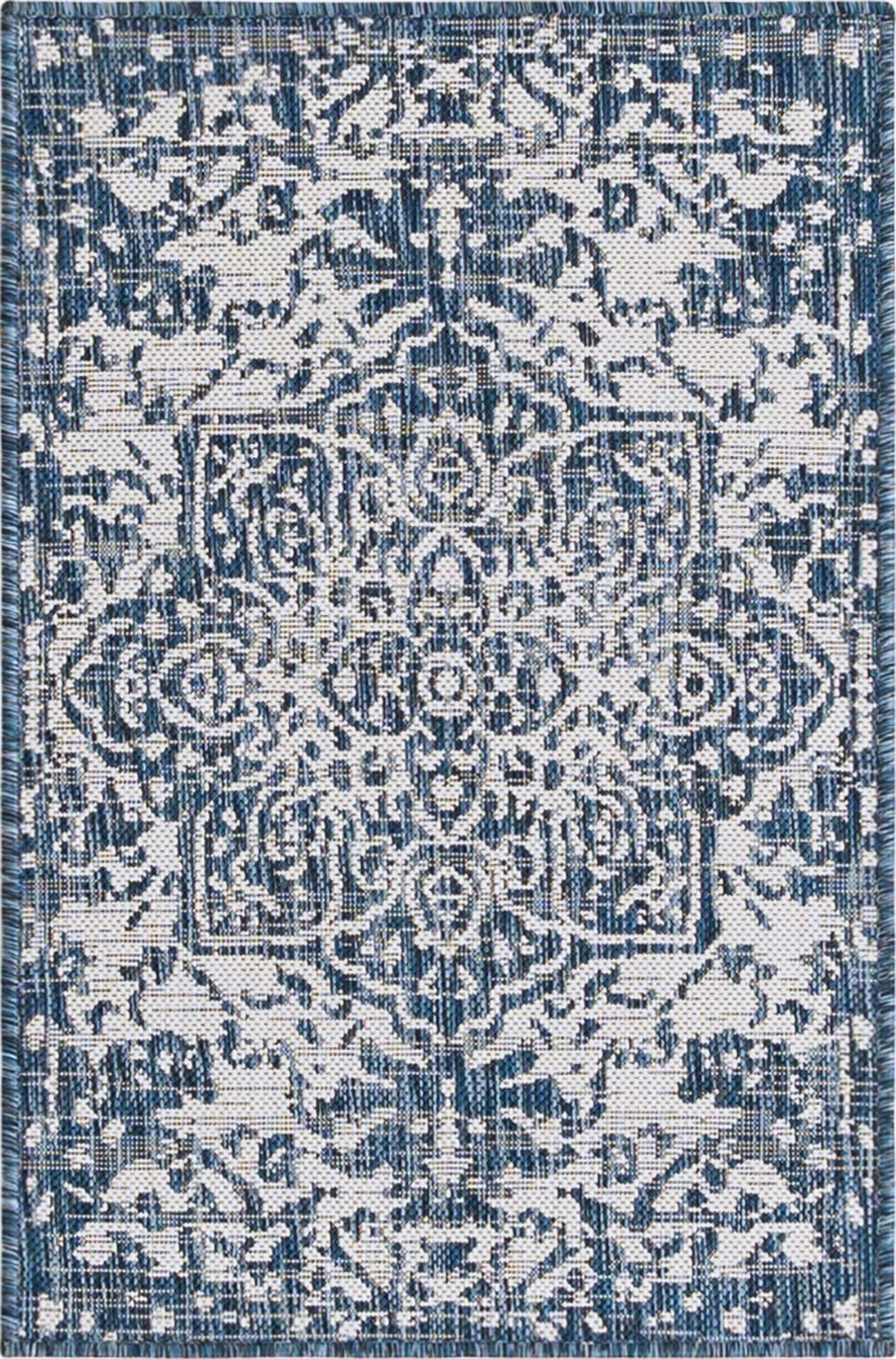  2' x 3'  Washable Jill Zarin Dubai Indoor / Outdoor Rug