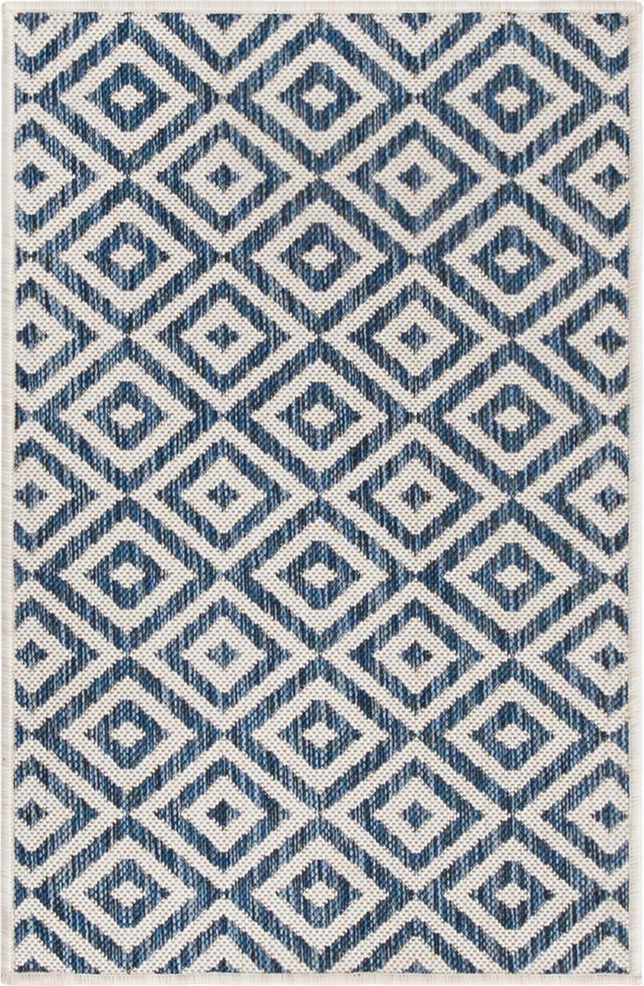  2' x 3'  Washable Jill Zarin Costa Rica Indoor / Outdoor Rug