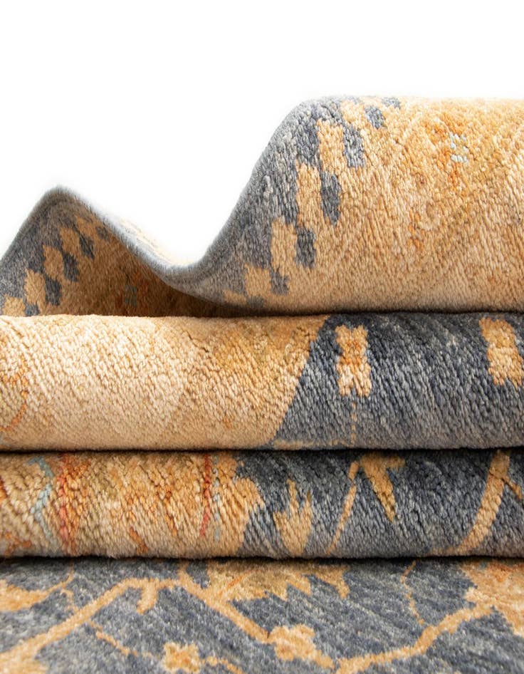 Detail image of  5' 10 x 7' 10 Kaizar Wool Rug