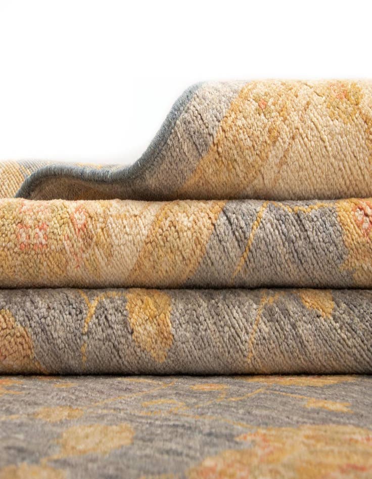 Detail image of  5' 8 x 7' 10 Kaizar Wool Rug