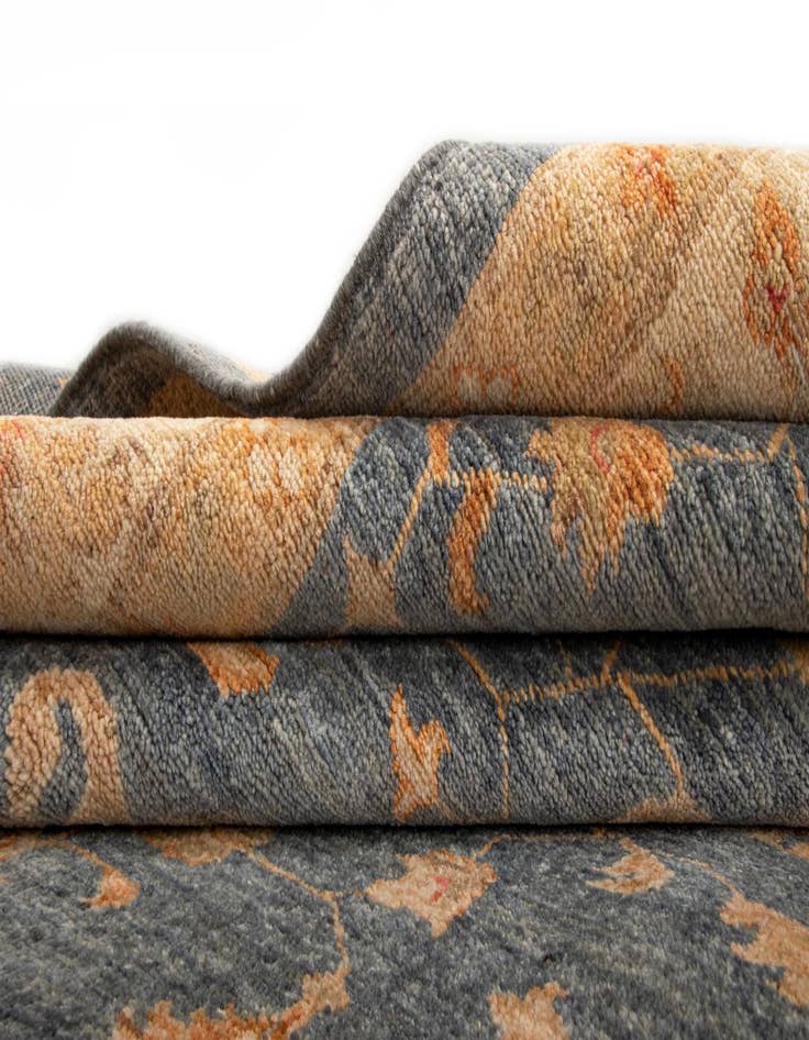 Detail image of  5' 7 x 7' 5 Kaizar Wool Rug