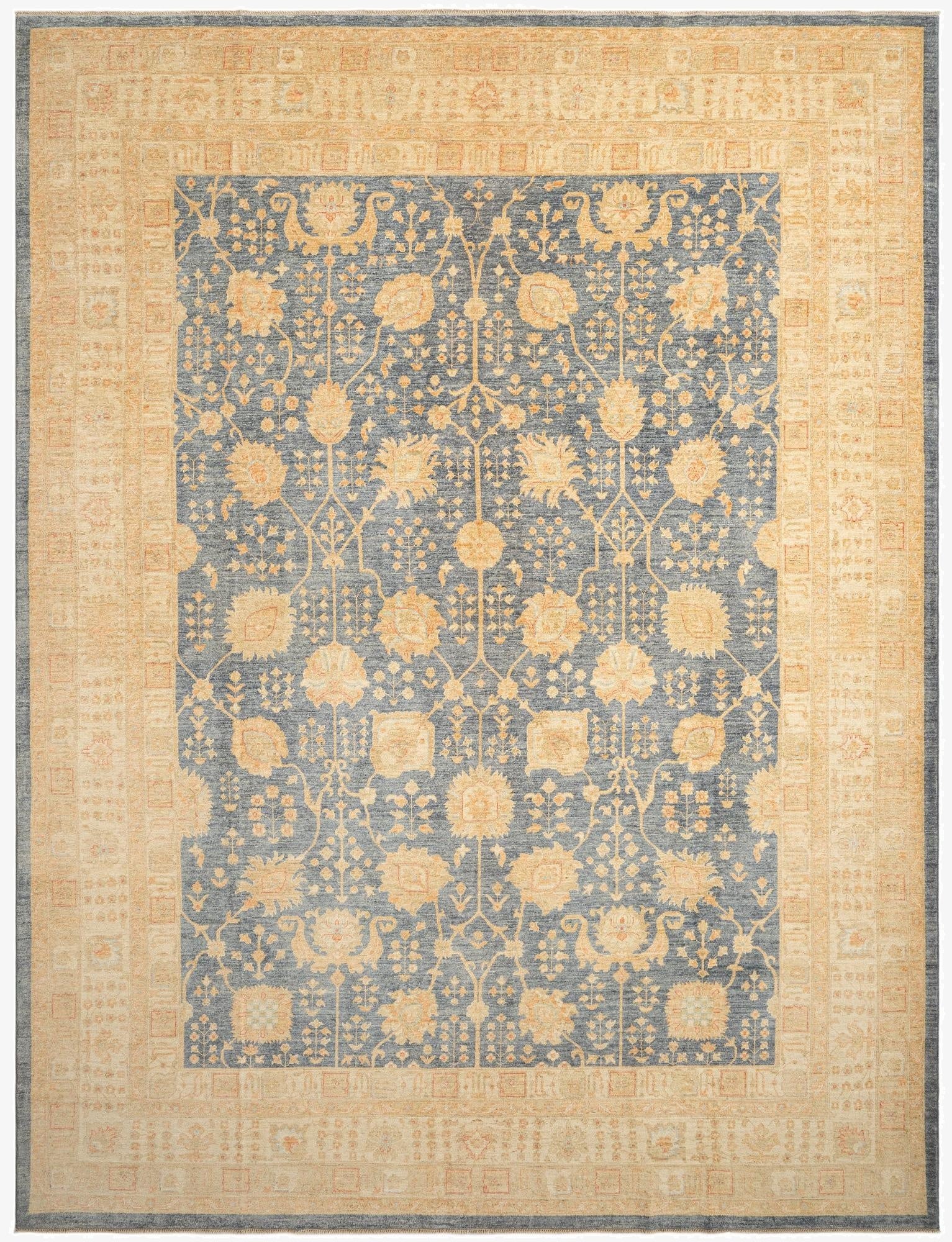  9' 10 x 12' 11 Kaizar Wool Rug