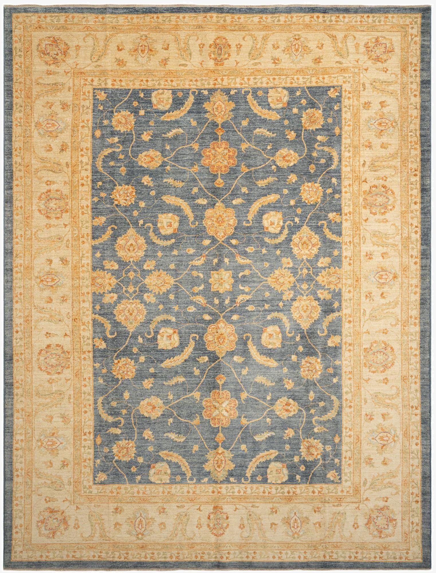  9' 1 x 12' Kaizar Wool Rug