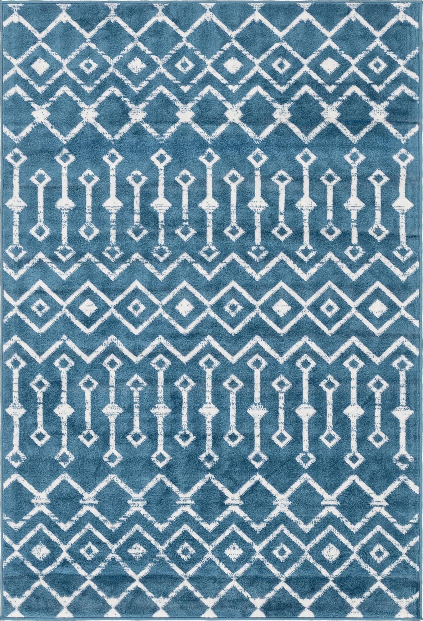 4' x 6' Kasbah Trellis Rug