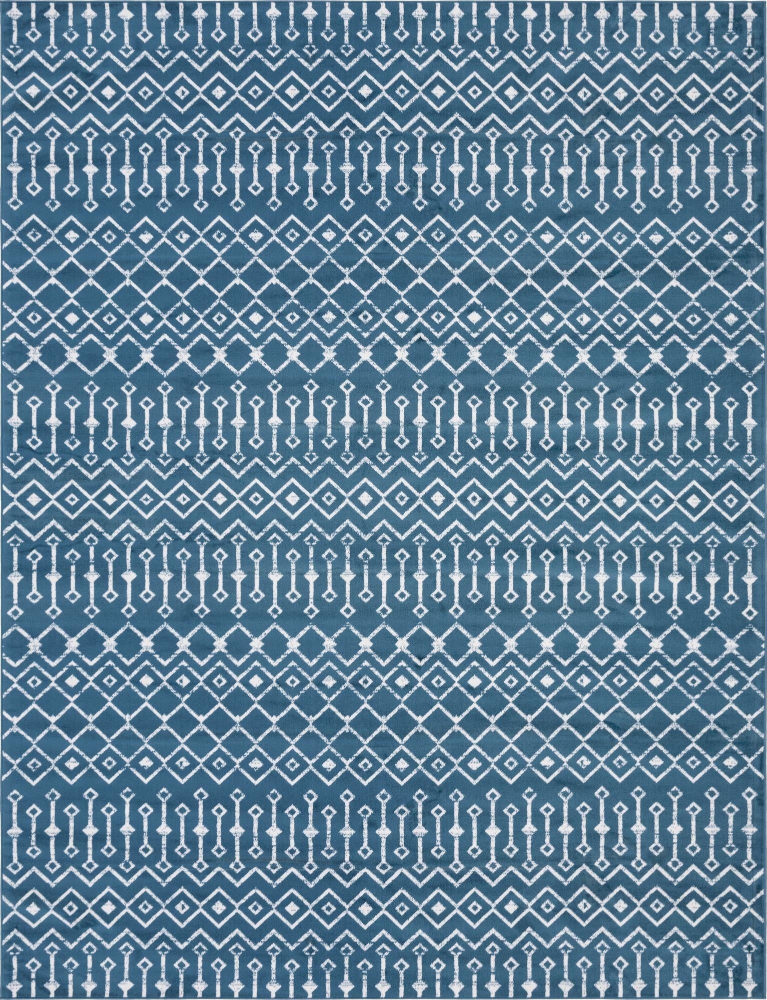  10' x 13' Kasbah Trellis Rug