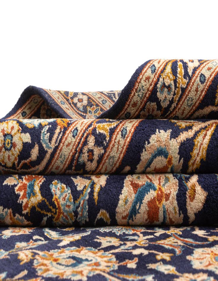 Detail image of  7' 2 x 11' 3 Kashan Wool Rug