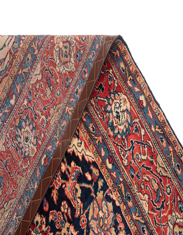 Detail image of  7' 10 x 10' 10 Kashan Wool Rug