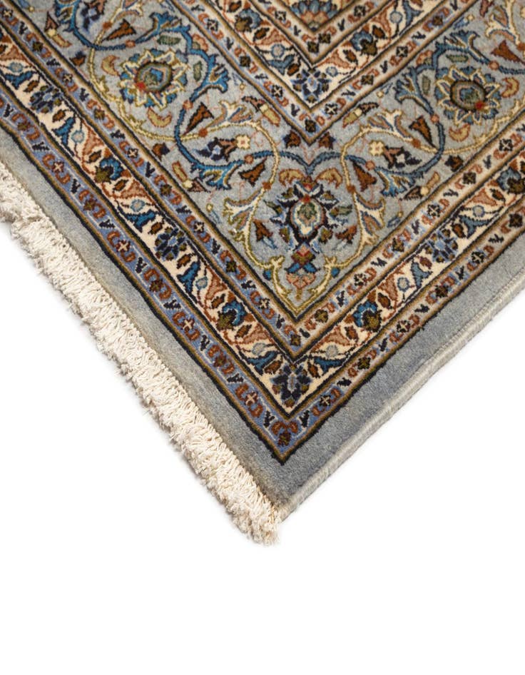 Detail image of  6' 11 x 10' 2 Kashan Wool Rug