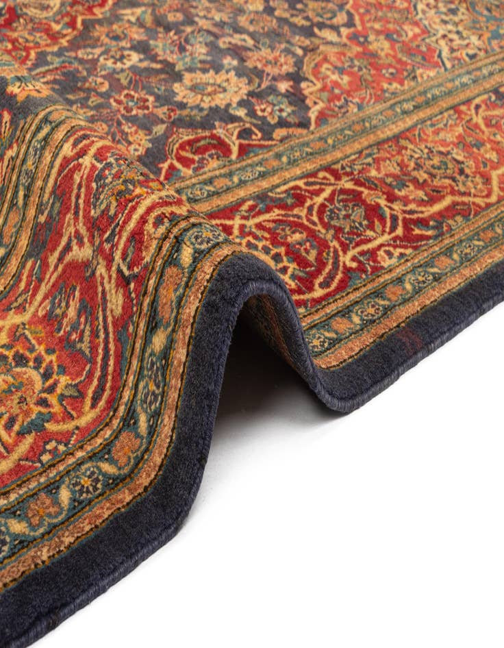 Detail image of  6' 9 x 10' 4 Kashan Wool Rug