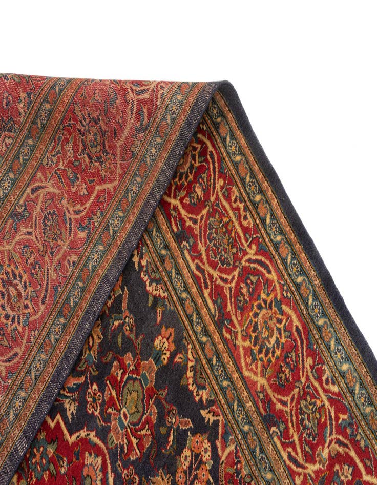 Detail image of  6' 9 x 10' 4 Kashan Wool Rug