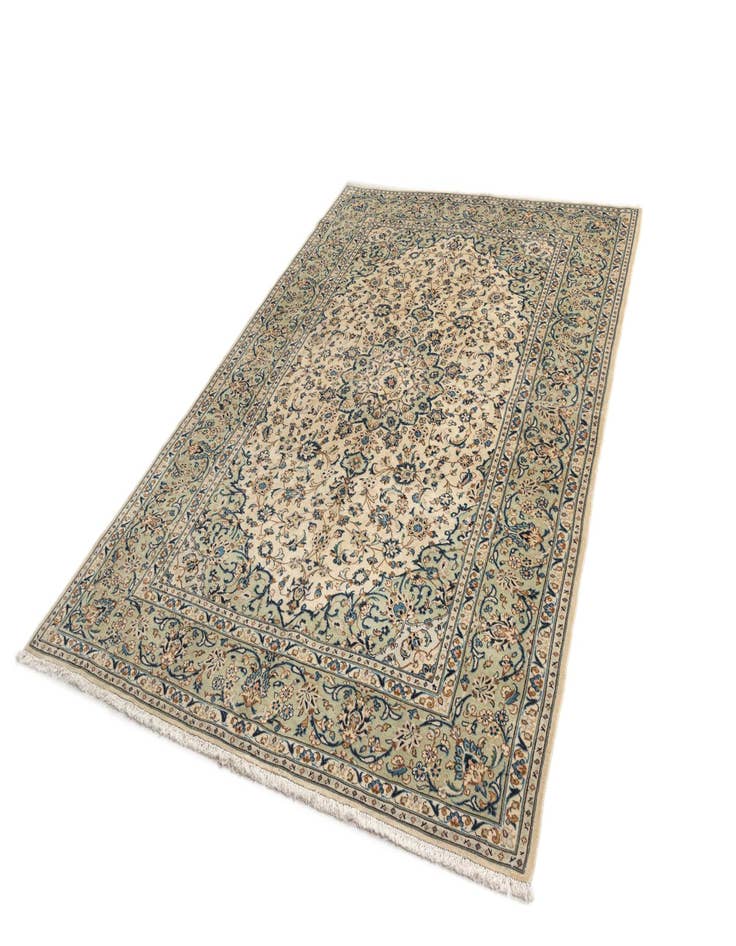 Detail image of  6' 6 x 9' 6 Kashan Wool Rug