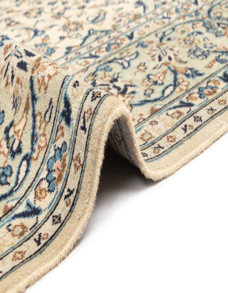 Detail image of  6' 6 x 9' 6 Kashan Wool Rug