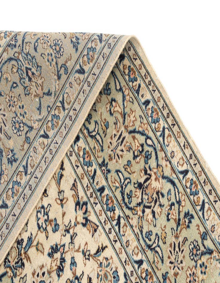 Detail image of  6' 6 x 9' 6 Kashan Wool Rug