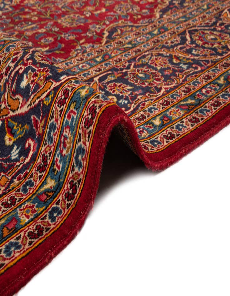 Detail image of  8' 3 x 11' 4 Kashan Wool Rug