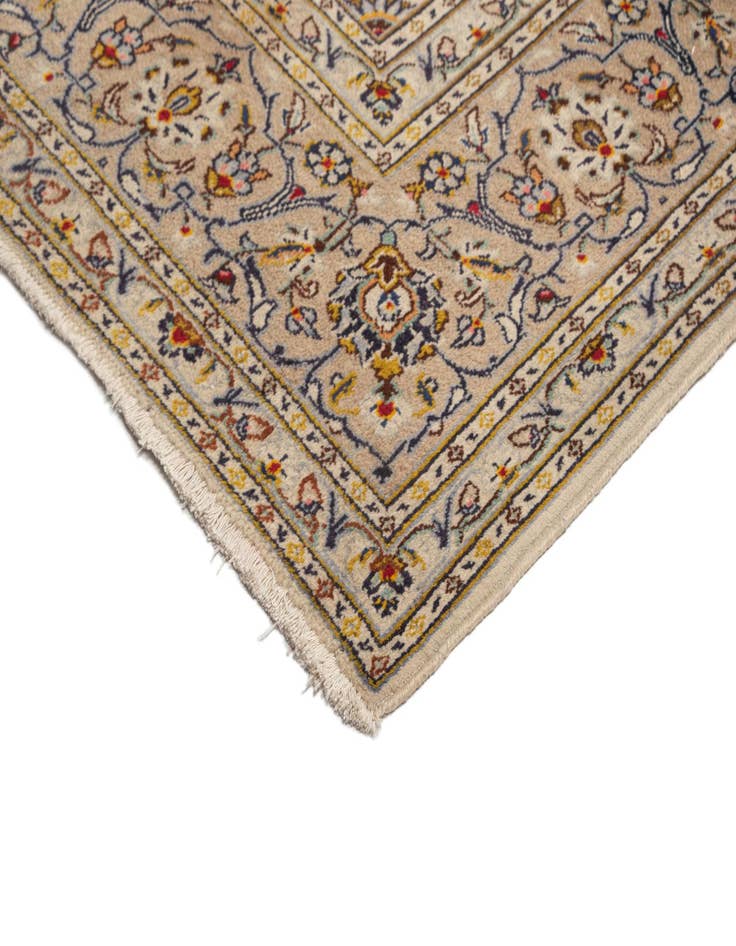 Detail image of  7' 10 x 11' 3 Kashan Wool Rug