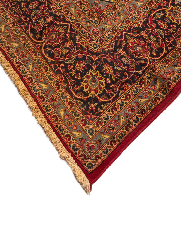 Detail image of  7' 10 x 11' 7 Kashan Wool Rug