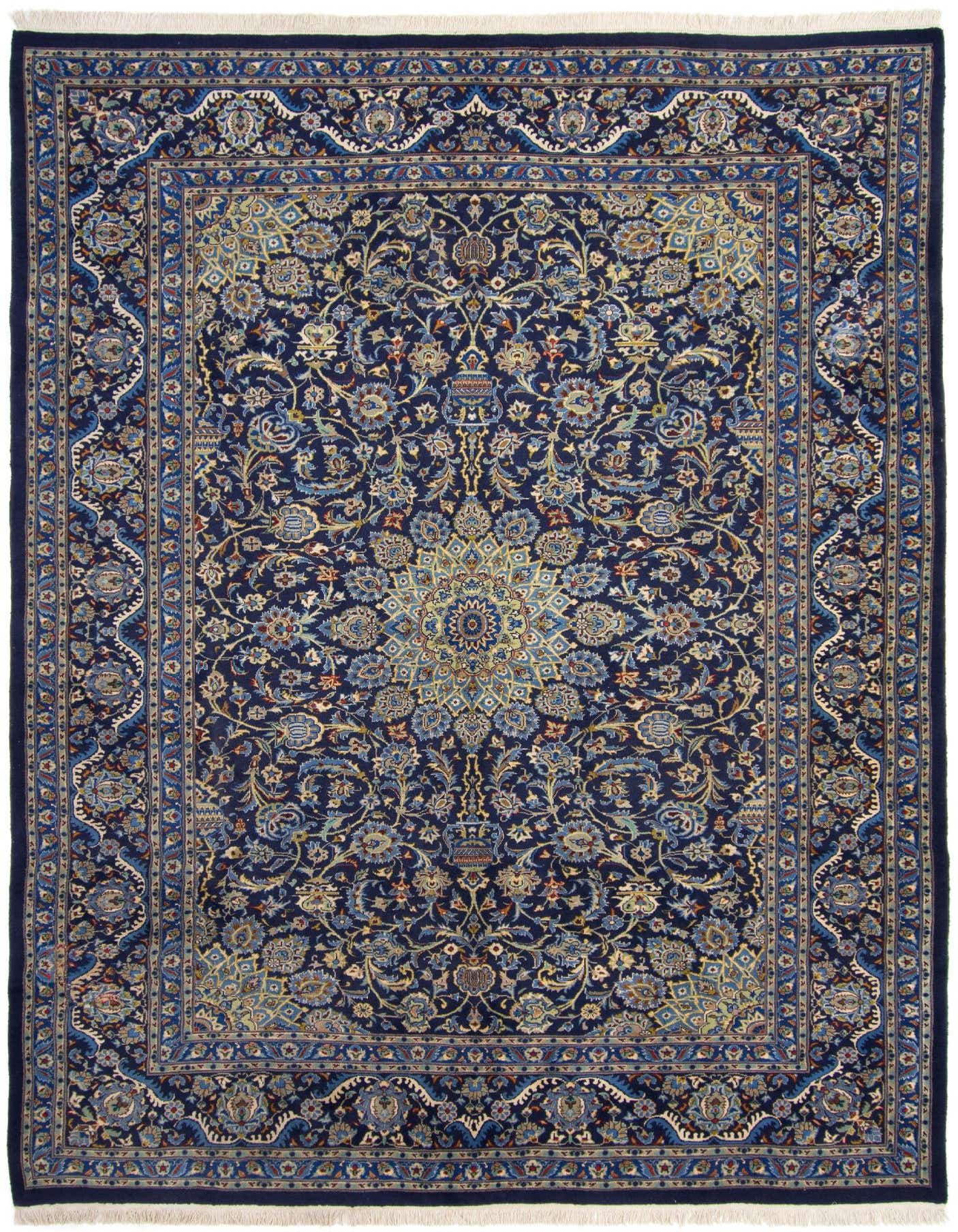 Primary image of  8' 5 x 11' 7  Hand Knotted Kashan Persian Rug