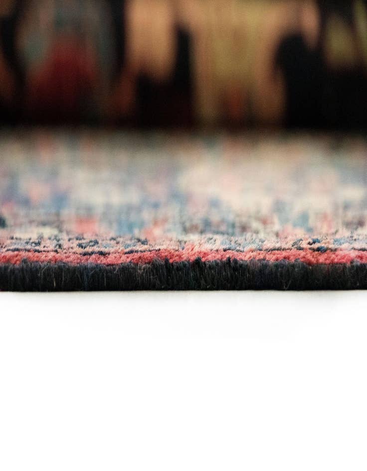 Detail image of  9' 9 x 12' 8  Hand Knotted Kashan Persian Wool Rug