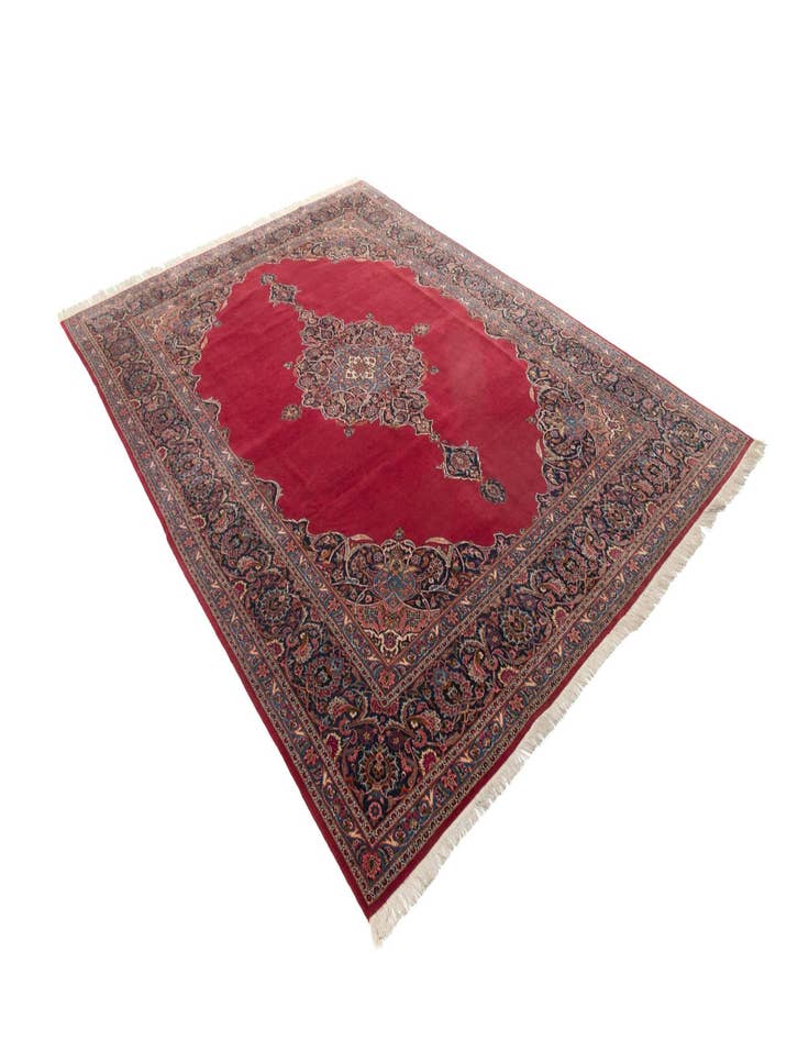 Detail image of  8' 11 x 12' 5 Kashan Rug