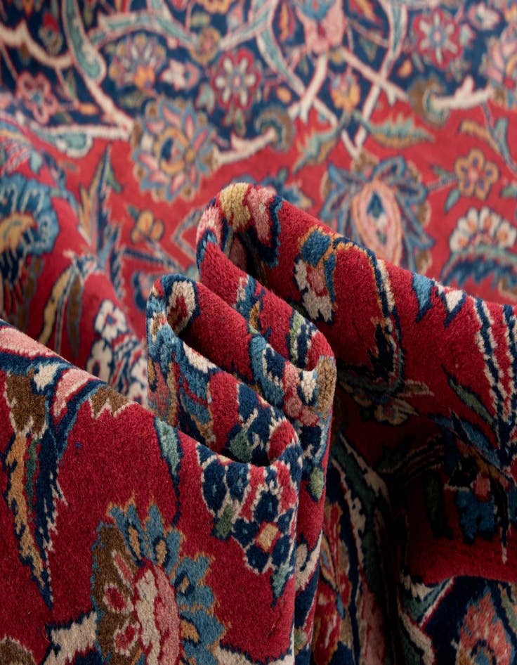 Detail image of  10' 6 x 13' 6 Kashan Rug